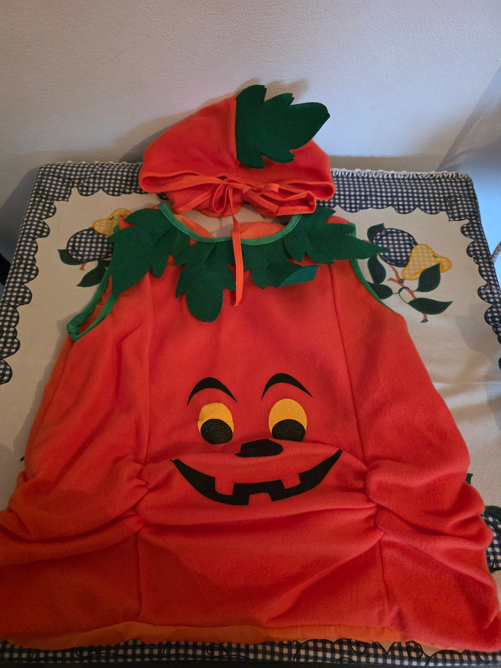 Fato carnaval abóbora