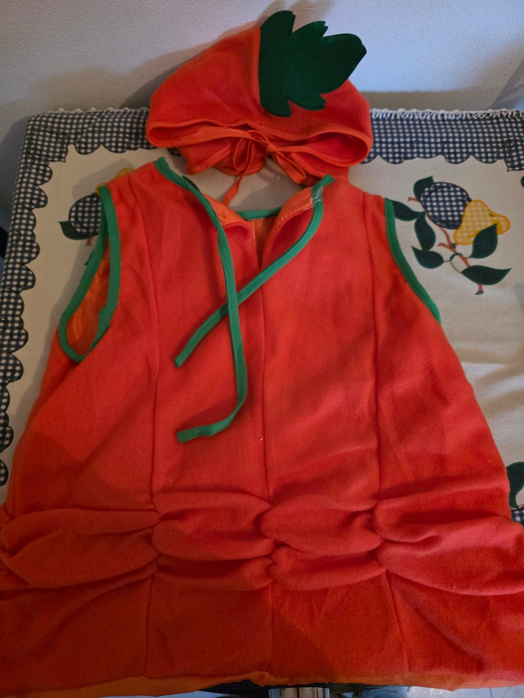 Fato carnaval abóbora